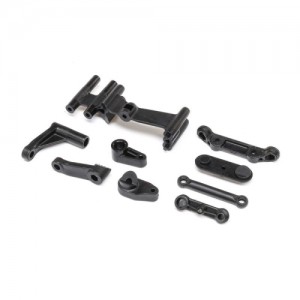 [TEAM LOSI] Servo Mount and Steering Servo Set: RZR Rey 