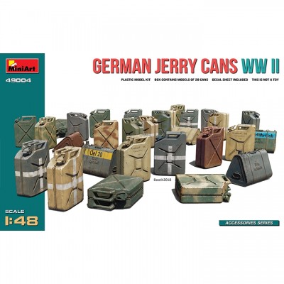 [ܼ] BE49004 [Miniart] BE49004 1/48 German Jerry Cans WW2