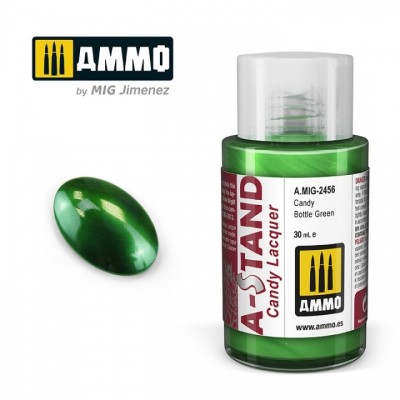 [ܼ] CG2456 [MIG AMMO] CG2456 A-STAND Candy Bottle Green