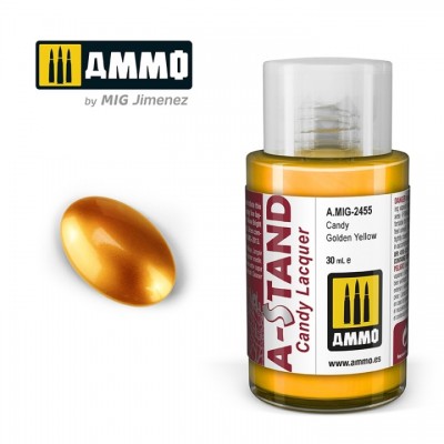 [ܼ] CG2455 [MIG AMMO] CG2455 A-STAND Candy Golden Yellow