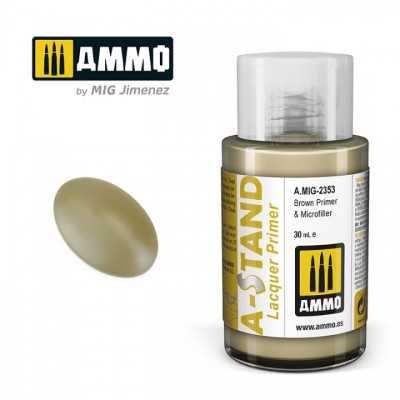 [ܼ] CG2353 [MIG AMMO] CG2353 A-STAND Brown Primer & Microfiller