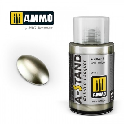 [ܼ] CG2317 [MIG AMMO] CG2317 A-STAND Gold Titanium