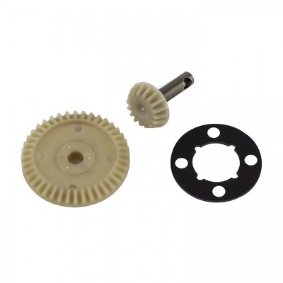 [ܼ] AA92318 [TEAM ASSOCIATED] AA92318 RC10B74.2 FT Ring and Pinion Gear Set, molded