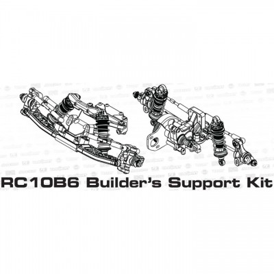 [ܼ] AAK90033 [TEAM ASSOCIATED] AAK90033 RC10B6 Builders Support