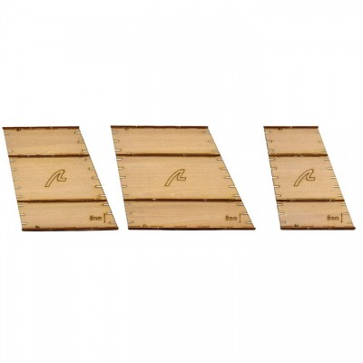 [ܼ] BA27312 [Artesania-Latina] BA27312 Micro Easy Ratlines Templates 8 mm