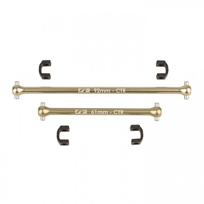 [ܼ] AA92373 [TEAM ASSOCIATED] AA92373 RC10B74.2 FT Center Dogbone Set, aluminum