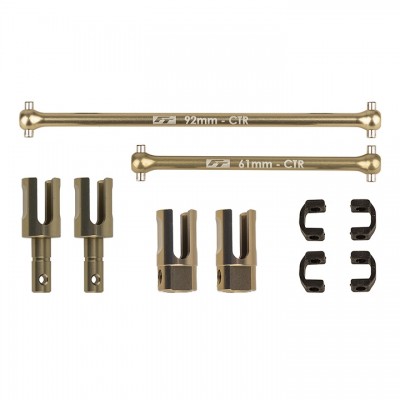 [ܼ] AA92372 [TEAM ASSOCIATED] AA92372 RC10B74.2 FT Lightweight Driveline Center Kit