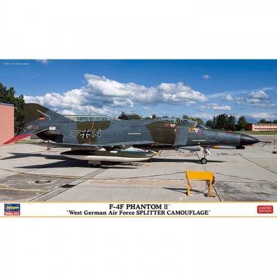 [ܼ] BH02443 [Hasegawa] BH02443 1/72 F-4F Phantom II West German Air Force Splitter Camouflage