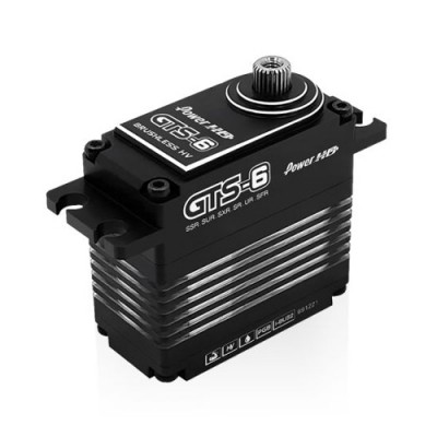 [ܼ] GTS-6 [POWER HD] GTS-6 HV Brushless Servo (60.0 kg / 0.07 sec)