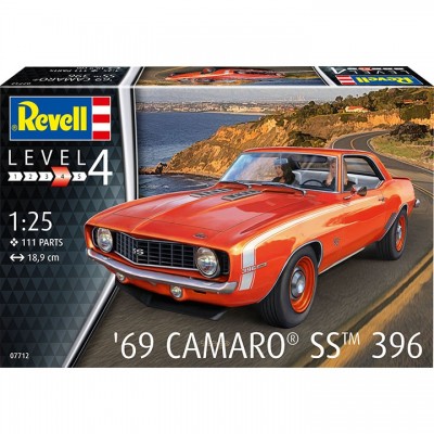 [ܼ] BV7712 [Revell Gmbh] BV7712 1/25 69 Camaro SST 396