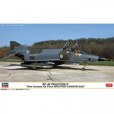 [ܼ] BH02445 [Hasegawa] BH02445 1/72 RF-4E Phantom II West German Air Force Splitter Camouflage