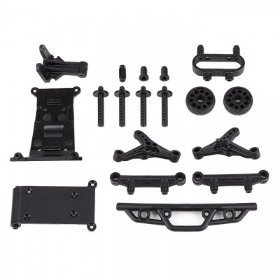 [ܼ] AA21621 [TEAM ASSOCIATED] AA21621 Reflex 14MT Bumper, Wheelie Bar, Body Mount Set