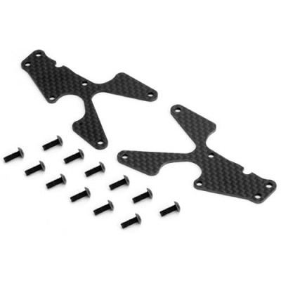 [���ܼ�] F83006-20OP [SPARKO] Carbon Front Arm covers 2.0mm - 2pcs