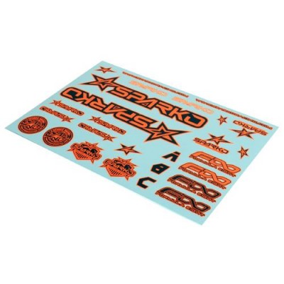 [���ܼ�] F89004-OGOP [SPARKO] Body Sticker-Orange for Optional