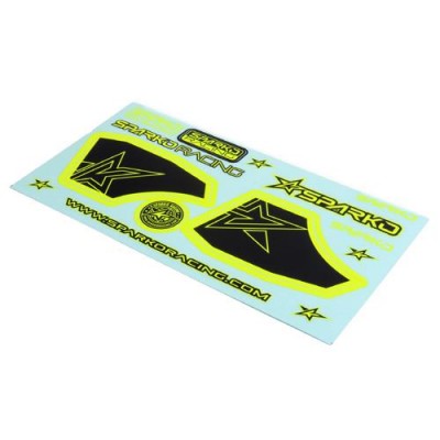 [���ܼ�] F89005-YGOP [SPARKO] Wing Sticker-Yellow for Optional