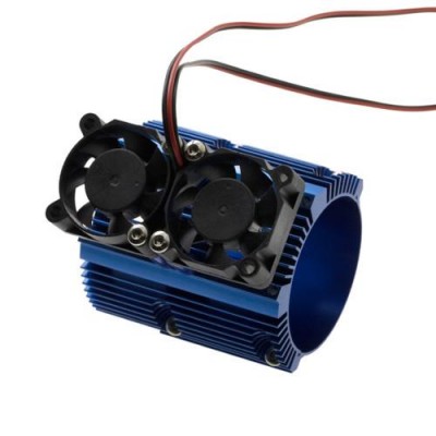 [ܼ] DTEF02007C [DETAILS TECH] Aluminum Motor Cooling Double-Fan 41-43mm