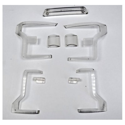 [ܼ] TH01339 [Traction Hobby] TH01339 Front and rear lampshades(clear)