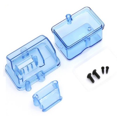 [ܼ] DTEL06010 [DETAILS TECH] Blue Plastic Waterproof Radio Device Receiver Box