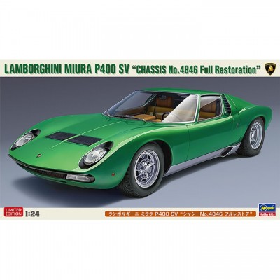 [ܼ] BH20652 [Hasegawa] BH20652 1/24 Lamborghini Miura P400 SV Chassis No.4846 Full Restore