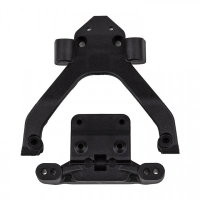 [ܼ] AA71182 [TEAM ASSOCIATED] AA71182 RC10B6.4 Front Top Plate and Ballstud Mount, angled