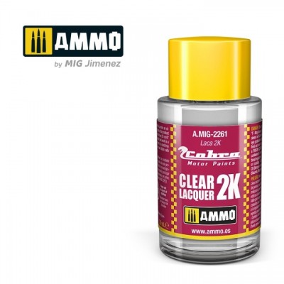 [ܼ] CG2261 [MIG AMMO] CG2261 Cobra Motor Clear Lacquer 2K