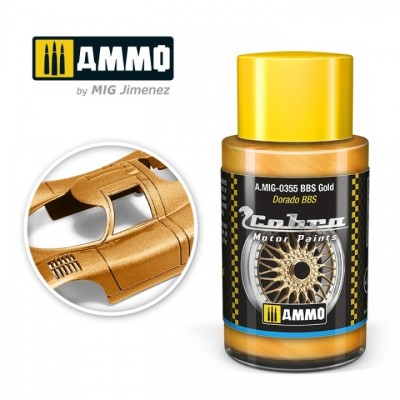 [ܼ] CG0355 [MIG AMMO] CG0355 Cobra Motor BBS GOLD