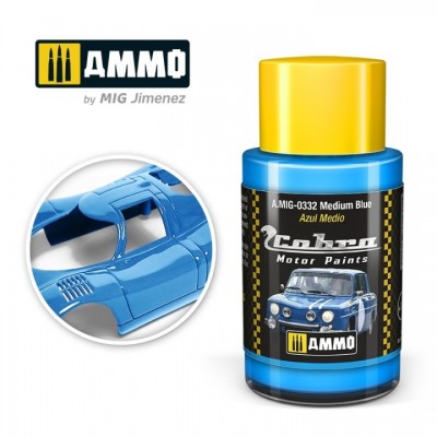 [ܼ] CG0332 [MIG AMMO] CG0332 Cobra Motor Medium Blue
