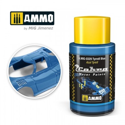 [ܼ] CG0329 [MIG AMMO] CG0329 Cobra Motor Tyrrell Blue