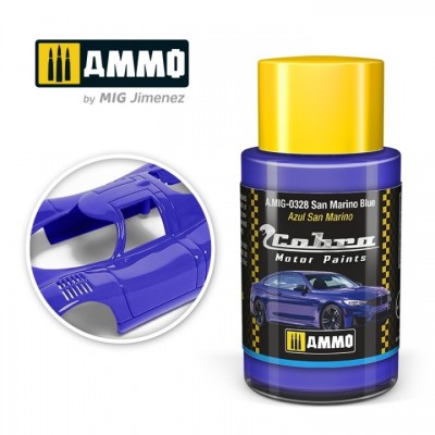 [ܼ] CG0328 [MIG AMMO] CG0328 Cobra Motor San Marino Blue