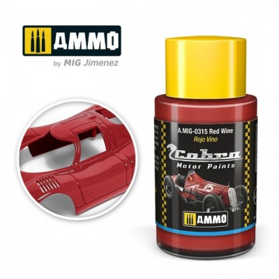 [ܼ] CG0315 [MIG AMMO] CG0315 Cobra Motor Red Wine