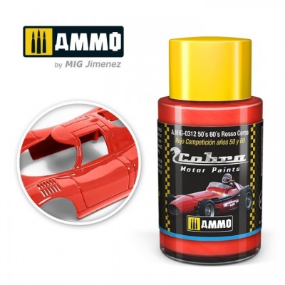 [ܼ] CG0312 [MIG AMMO] CG0312 Cobra Motor 50s 60s Rosso Corsa