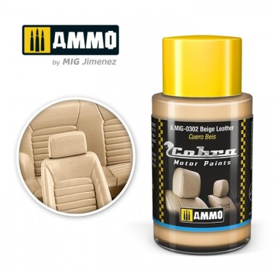 [ܼ] CG0302 [MIG AMMO] CG0302 Cobra Motor Beige Leather