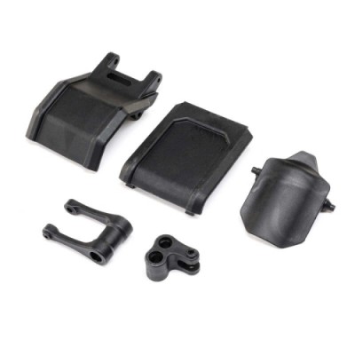 [���ܼ�] LOS264001 [TEAM LOSI] Pull Rod, Knuckle & Skid Plates: Promoto-MX