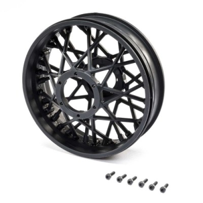 [���ܼ�] LOS46001 [TEAM LOSI] Rear Wheel Set, Black: Promoto-MX