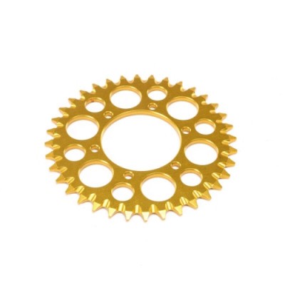[���ܼ�] LOS362007 [TEAM LOSI] Hub Chain Sprocket, Gold: Promoto-MX