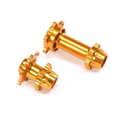 [���ܼ�] LOS362004 [TEAM LOSI] Aluminum Hub Set, Machined, Gold: Promoto-MX