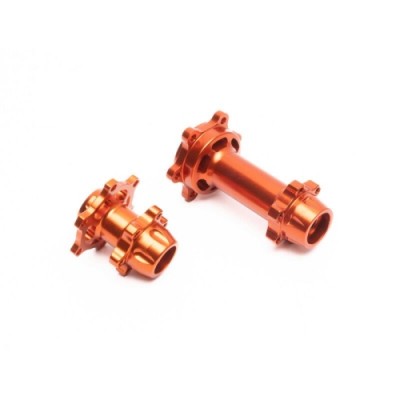 [���ܼ�] LOS362003 [TEAM LOSI] Aluminum Hub Set, Machined, Orange: Promoto-MX