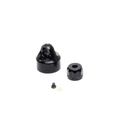 [���ܼ�] LOS363001 [TEAM LOSI] Shock Cap Set, Aluminum, Black: Promoto-MX