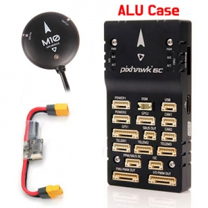 [HOLYBRO] Ƚȣũ 6C Pixhawk 6C (˷̴ ̽) Standard Set + M10 GPS + PM02 V3 Ŀ Aluminum Case 