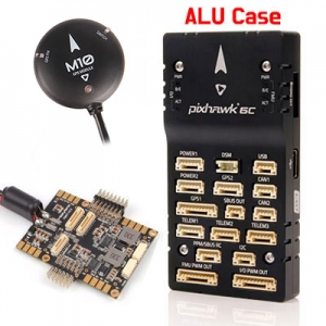 [HOLYBRO] Ƚȣũ 6C Pixhawk 6C (˷̴ ̽) Standard Set + M10 GPS + PM07 Ŀ Aluminum Case 