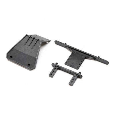 [���ܼ�] LOS211031 [TEAM LOSI] LOS211031 Bumper, Body Mounts: Mini JRXT