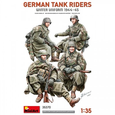 [ܼ] BE35370 [Miniart] BE35370 1/35 German Tank Riders Winter Uniform 1944-45
