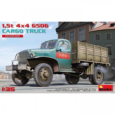[ܼ] BE38064 [Miniart] BE38064 1/35 1.5t 4x4 G506 Cargo Truck
