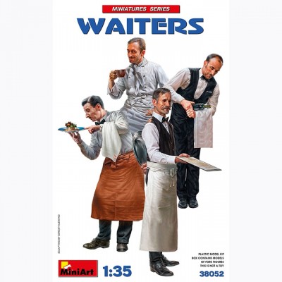 [ܼ] BE38052 [Miniart] BE38052 1/35 Waiters
