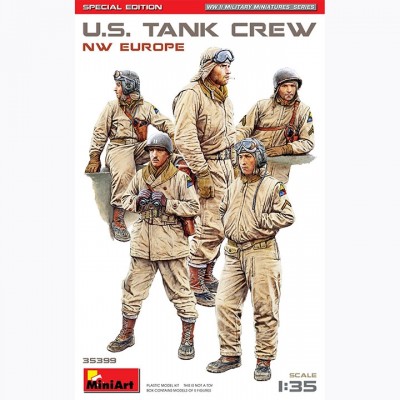 [ܼ] BE35399 [Miniart] BE35399 1/35 U.S.Tank Crew NW Europe Special Edition