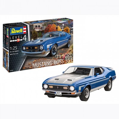 [ܼ] BV7699 [Revell Gmbh] BV7699 1/25 71 Mustang Boss 351-New Tool