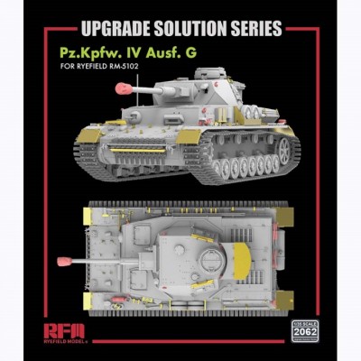 [ܼ] CRM2062 [RFM] CRM2062 1/35 Upgrade set for 5102 Pz.Kpfw. IV Ausf. G (for Rye Field Model) -  