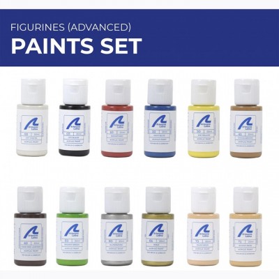 [ܼ] BA277PACK15 [Artesania-Latina] BA277PACK15 Paints Set for Figurines -BA22411F,BA20515F,BA22517F,BA22520F,BA20515F