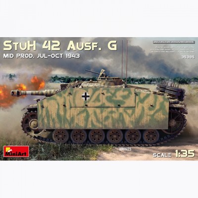[ܼ] BE35385 [Miniart] BE35385 1/35 StuH 42 Ausf G Mid Prod (Jul-Oct 1943)