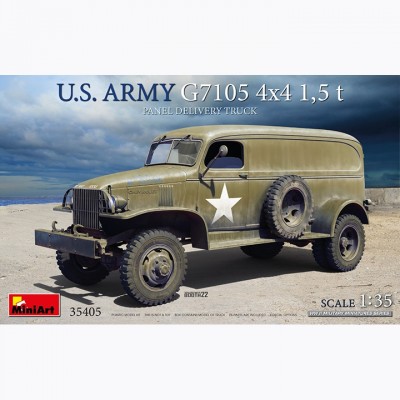 [ܼ] BE35405 [Miniart] BE35405 1/35 U.S. Army G7105 4x4 1.5 t Panel Van